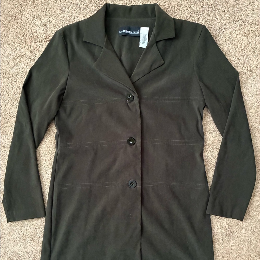 Sag Harbor Dark Olive Blazer
